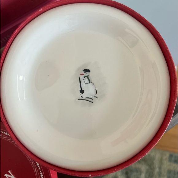 Williams Sonoma Snowman Dessert Plates - Picture 3 of 5